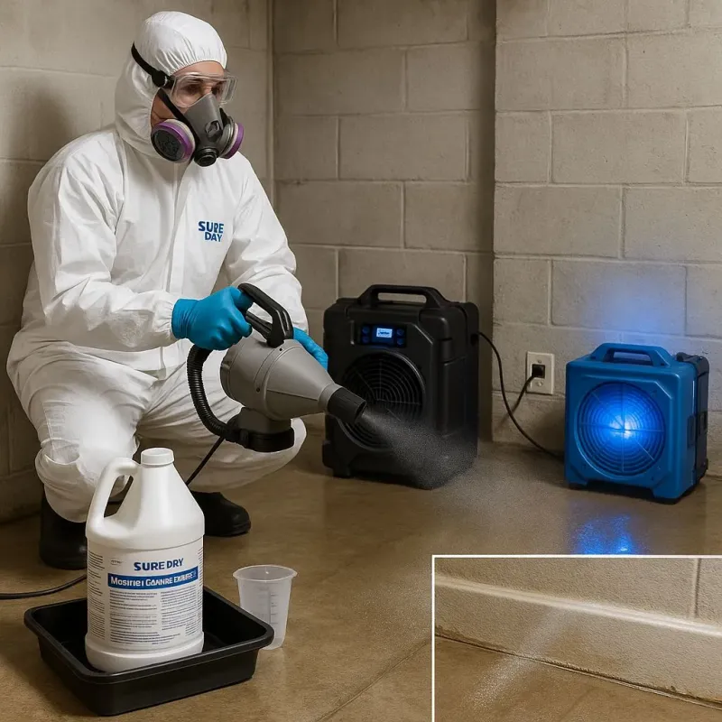 Sanitization and Odor Removal process in Elizabeth City, NC