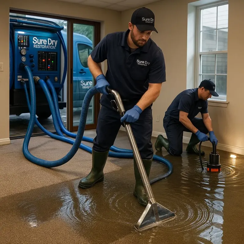 Water Extraction and Removal process in Elizabeth City, NC